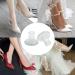 9 Pairs High Heel Protectors - Transparent Stiletto Heel Covers for Grass, Wedding & Formal Occasions - Small/Medium/Large - Buy Online on GoSupps.com