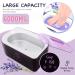 Large 4000ml Paraffin Wax Machine for Arthritis Relief - Hypoallergenic Paraffin Bath for Soft Skin - Dark Purple Design - Buy Online on GoSupps.com