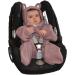 Baby Bliss Swaddle Star Wrap Fleece in Gift Box | Soft Blanket for Newborns, Infants & Toddlers | Perfect for Travel | Strollers & Car Seats | Blush - Buy Online on GoSupps.com