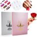 Nail Colour Palette Display - 216 Colours | Nail Art Manicure Accessory Rose - Buy Online on GoSupps.com