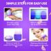 Buy Ice Face Roller - Silicone Ice Mold for Face Eyes & Neck | Reduce Puffiness & Migraine Relief | Reusable & Washable - Buy Online on GoSupps.com