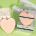 Makeup Powder Puff - Make up Sponges in Heart Shape Velour Powder Puff Reusable Setting Powder Puff Soft Face Makeup Tools for Loose Powder Makeup Setting - Buy Online on GoSupps.com