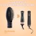 Usbelff HB846 Hot Air Blow Dryer Brush - Black with Massage Brush Head for Effortless Styling & Fast Drying | International Shipping Available - Buy Online on GoSupps.com