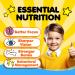 LABO Nutrition I My Kids Brain & Bones Chewable Burstlet Gluten Free for Stronger Bones & Behavioral Management 76% Ultra-Concentrated rTG Form Omega 3 DHA Fish Oil Vitamin D3 & K2 Orange - Buy Online on GoSupps.com