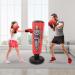 Inflatable Kids Punching Bag with Boxing Gloves | 47 High Free Standing Bounce Back Bag for MMA, Karate, Taekwondo | Gifts for Kids - Boys and Girls - Buy Online on GoSupps.com