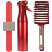 Hair Mist Bottle Safe Curved Vent Brush for Hairdressing for Hairdressing (Red) - Buy Online on GoSupps.com