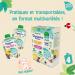 Bl dina Gourdes Douceurs Fruit es 100% V g tal Lot de 4 packs contenant chacun 2 Pommes Bananes Ananas / 2 Pommes Bananes Myrtilles M re (Lot de 16 gourdes) Pommes Bananes Ananas/ Pommes Bananes Myrti lles M res - Buy Online on GoSupps.com