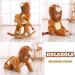 Doladola Baby Lion Hooded Onesie Pajamas - 18-24 Months | Cute Cartoon Animal Romper for Boys and Girls - Buy Online on GoSupps.com