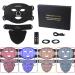 Photon Rejuvenation Phototherapy Masque facial Instrument spectre LED proche infrarouge Masque facial Cou Beaut Maison Pratique Lisse les rides fines Am liore la fermet de la peau Elitzia (Noir) Visage et Cou (4 Couleurs) - Buy Online on GoSupps.com