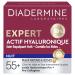 Diadermine - Expert Night Cream - Plumping Treatment with Hyaluronic Acid - Targets Wrinkles - Plumps the Skin - Mature and Dry Skin - 98% Ingredients of Natural Origin - 50 ML Jar