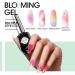 Gellen Blooming Gel Nail Polish - Clear Blooming Gel Nail Art Gel Kit Soak off UV/LED Blooming Gel Polish for Spreading Effect Nail Blooming Gel for Marble Flower Watercolor Nails Manicure Set 18ml - Buy Online on GoSupps.com