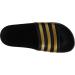 adidas Unisex Adilette Aqua Slides Sandal - Core Black/Gold Metallic - Size 9 Women/8 Men - Buy Online on GoSupps.com