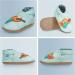 Baby Shoes: Soft Sole Leather Toddler Shoes for Baby Boy and Girl 0-6 Months - Airplane Design - Buy Online on GoSupps.com