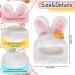 AnyDesign 2Pcs Easter Pet Bunny Hat Cute Funny Rabbit Hat with Ear Adjustable Holiday Dog Cat Head Wear Easter Party Pet Accessories Supplies for Small Dog Cat - Buy Online on GoSupps.com