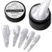  dzqad 3D Gel for Nails White Pearl 3D Gel for Nail Carving Non-Sticky Manicure Decoration Products for Flower Carving and Nail Extension | - Buy Online on GoSupps.com