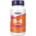 NOW Supplements, Vitamin B-6 (Pyridoxine HCl) 100 mg, Cardiovascular Health*, 100 Veg Capsules