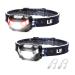 Headlamp Rechargeable L3200 High Lumen Head Lamp, Super Bright LED Head Light with 5 Modes and White Red Light, Waterproof Forehead Flashlight for Outdoor Camping, Hiking, Hunting, Running, Survival