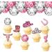 8Pcs Cowgirl Cupcake Toppers Disco Ball Pink Cowgirl Hats Boots Cactus Cupcake Toppers Cupcake Toppers for Western Theme Baby Shower Disco Cowgirl Bachelorette Birthday Party Decorations Supplies - Buy Online on GoSupps.com