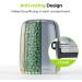 AUVON Monthly Pill Dispenser with Anti-Mixing Design and 20 Sticky Labels - Buy Online on GoSupps.com