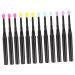 Didiseaon 12Pcs lip liner brush makeup lipstick brush lip gloss brush scrub brush makeup wand lip glaze brush sequins lipstick smudge stick portable Makeup Tools concealer brush
