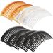 Plastic Hair Clip Combs Hair Side Combs Insert Combs (Assorted Color)