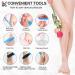 Electric Feet Callus Remover Kit - Rechargeable 13-in-1 Pedicure Tools for Professional Foot Care - 3 Rollers, 2 Speeds - Remove Cracked Heels, Calluses, and Hard Skin - Black - Buy Online on GoSupps.com