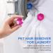 Pet Hair Remover for Laundry - 12 Reusable Washing Balls | Easily Remove Pet Hair from Clothes - Buy Online on GoSupps.com
