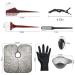 13 Pieces Hair Coloring Kit for DIY Hair Color - Dye Brush, Bowl, Shawl, Stirring Stick, Clip, Gloves, Earmuffs - Buy Online on GoSupps.com