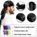 Silky Durags for Men | Wave Pomade & Hair Cream Set for Strong Hold | 360 Wave Training & Care | Extra Long Tails & Wave Brush Included - Buy Online on GoSupps.com