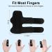 Altcompluser Finger Rail Support Set - 3-Piece Stabilizer for Broken Fingers Arthritis & Tendinitis | Black/Blue/Red - Buy Online on GoSupps.com