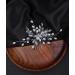 Deniferymakeup Bride Wedding Hair Comb Silver Crystal Deep Blue Hair Comb Beaded Headpieces Pearl Hair Accessories Jewelry for Women and Girls (Deep Blue) - Buy Online on GoSupps.com