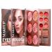 Palette de Maquillage Livre | Kit De Maquillage Voyage Tenue Longue - Palette Pliable Style Livre | Pour Femmes Filles Adultes Maison Rendez-Vous D placements Sc ne