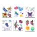 Crenstone Glitter Tattoos - 50 Dazzling Designs of Hearts, Butterflies, Flowers & More - Buy Online on GoSupps.com