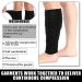 3 Pairs Lymphedema Compression Leg Wraps - Adjustable Medical Shin Splint Covers for Fatigue Relief (Black - Buy Online on GoSupps.com
