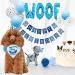 Dog Birthday Party Supplies Set - Bandana, Hat, Banner, Balloon & Bowtie in Pink for Pet Boy/Girl Celebration - Buy Online on GoSupps.com
