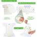 Kolo 6 Set Washable Diapers | Eco-Friendly Cloth Diapers with Bamboo Inserts | Adjustable Baby Diaper Bag for On-the-Go | Unisex Patterns - Buy Online on GoSupps.com