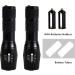 2 Pack Tactical Flashlights Torch - Military Grade, 3000 Lumens, 5 Modes, Waterproof LED Handheld Flashlight for Camping, Biking, Hiking - Emergency Outdoor Gear - Buy Online on GoSupps.com