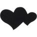 VOCOSTE Hair Pads Heart Shape Hair Pad Bangs Patch for Women Black - Buy Online on GoSupps.com