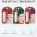 Jan Jean Christmas Lip Balm Set for Women & Men - 3 Pack Scented Balms Moisturizing Holiday Gift for Dry Lips Festival Multicolor One Size One Size Multicolor - Buy Online on GoSupps.com