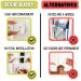 Door Buddy Baby Proof Door Latch for Cats - Grey | Adjustable Cat Strap | Child Safety Lock for Baby Gate Interior | Prevents Access to Cat Food & Litter Box - Buy Online on GoSupps.com