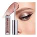 Erinde Glitter Eyeshadow, Liquid Shimmer Sparkle Eye Shadow, Long Lasting, Waterproof, Shining Eyeshadow Sets, Metallic Glow Shiny Eye Shadow Pen, Create Sparkling Eye Makeup (106#Rose Gold) 106 #Rose Gold