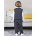 Mint Green Baby Boys Formal 3-Piece Outfit | Gentleman Wedding Tuxedo Set in Grey | 18-24 Months - Buy Online on GoSupps.com