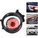 Devil Eyes Light for Cars USB Devil Eye Demon Evil Eyes Headlight Demon Eye Headlights Auto Car Motorcycle Mini Projector Lens Lamp for Any Car Model with Lenses (Flat Mirror) - Buy Online on GoSupps.com