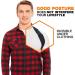 Adjustable Back Posture Corrector for Women & Men - Comfortable Brace for Slouching & Hunching - Clavicle Support - Chest Size 25-50 - Buy Online on GoSupps.com