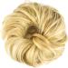 Buy BARSDAR Haar Pirt Dott Hair Teld Extension - Wavy Unordered Bun Ponytail for Women | 40g Strawberry Blonde & Blonde | International Shipping Available - Buy Online on GoSupps.com