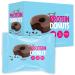 Wow! Protein Donuts, High Protein Snacks, Low Carb, Low Calorie, & Low Sugar, Healthy Snack with 11g of Protein (Chocolate, Pack of 4) Chocolate  4 Count (Pack of 1)