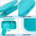 7 Pack Colorful Small Pill Case with 3 Removable Compartments - Travel Pill Box for Pocket Purse - Moisture Proof Daily Pill Organizer for Vitamins and Supplements - Buy Online on GoSupps.com