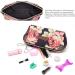 Shop Lokass 2-in-1 Cultural Bag | Waterproof Cosmetic & Travel Wash Bag for Women - Peony Design | 21x10x19cm - Buy Online on GoSupps.com