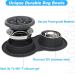 BurgeonNest 27oz Stainless Steel Slow Feeder Dog Bowls with Silicone Mat - Bloat Stop Puzzle Bowl for Small-Medium Dogs (Grey) - Buy Online on GoSupps.com