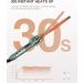 3/8 Inch Curling Iron - Tiny 9mm Wand for Medium Long Hair Ceramic Barrel LCD Display Heat Glove - Perfect Tight Curls in Green - Buy Online on GoSupps.com